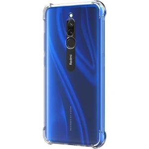 Xiaomi Redmi 8 Shock Absorbing Kılıf Şeffaf