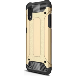 Samsung Galaxy A01 Kılıf Rugged Armor Gold