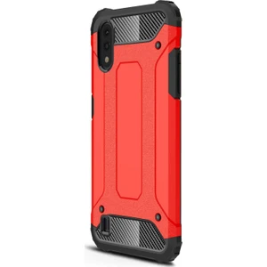 Samsung Galaxy A01 Kılıf Rugged Armor Kırmızı