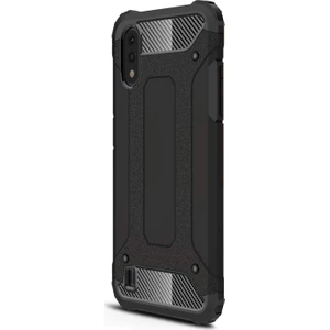Samsung Galaxy A01 Kılıf Rugged Armor Siyah