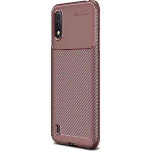 Samsung Galaxy A01 Kılıf Legion Series Kahverengi