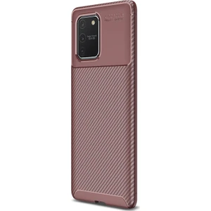 Samsung Galaxy S10 Lite Kılıf Legion Series Kahverengi
