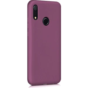 Mat Silikon Huawei Y6s 2019 Kılıf Mor