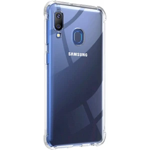 Shock Absorbing Kılıf Samsung Galaxy M10s Şeffaf