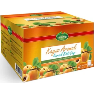 Kayısı Aromalı Karışık Bitki Çayı (Form) 40'lı Poşet Çay