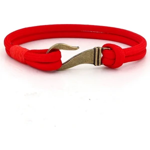 Bronz Metal Kanca Paracord Erkek Bileklik BT615