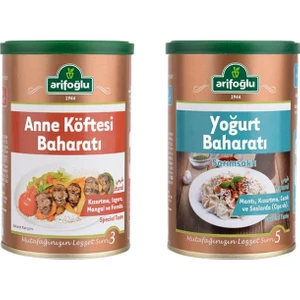 Anne Köftesi Baharatı 150 gr + Yoğurt Baharatı 130 gr