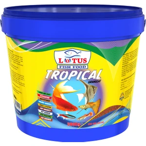 Tropical Granulat Balık Yemi Kova 3 kg