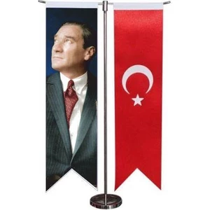 Doruk Türk Bayrağı ve Atatürk Masa Bayrağı