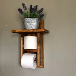 Umut Park Umuthomedesing Ahşap Tuvalet Kağıtlığı