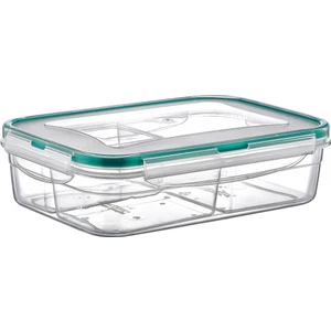 Fresh Box 3 Bölmeli Dikdörtgen Saklama Kabı 2 Adet