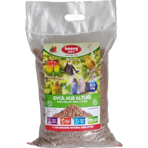 Bonny Nice Organik Çam Pelet Evcilt Kuş Altlığı 5 kg 9 lt