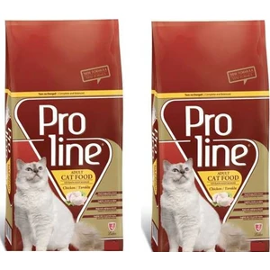 Pro Line Tavuklu Yetişkin Kedi Maması 1.5 kg - 2 Adet