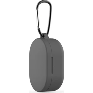 Xiaomi Redmi Airdots Silikon Kılıf + Anahtarlık AL-31678 Füme