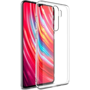 Redmi Note 8 Pro Kamera Korumalı Fit Şeffaf Silikon Kılıf AL-31843