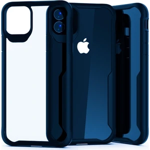 iPhone 11 Pro Max Shock Absorption PC + TPU Darbe Emici Kılıf AL-31753 Mavi