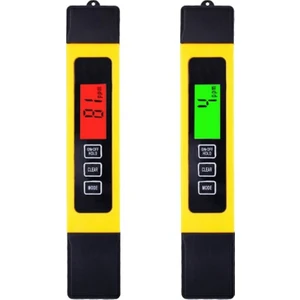 Tds Metre - Dijital Tds Ölçüm Cihazı - Termometreli + Pil ve Kılıfı ile Birlikte