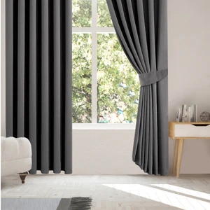 Pierre Cardin Blackout Karartma Perde Pilesiz Gri 110 x 260 cm