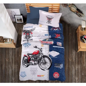 Tek Kişilik Genç Ranforce Nevresim Takımı Road King