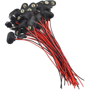 Dünya Magnet Pil Yuvası 10'lu 9V Pil Yatağı Ikili 9V Pil Başlığı
