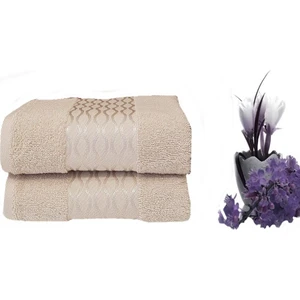 2 Adet Elissa El Yüz Havlusu Bej