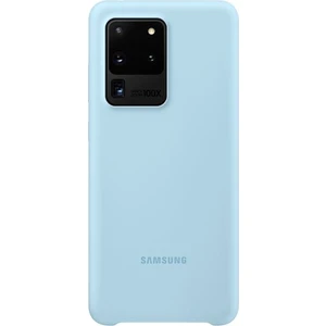 Galaxy S20 Ultra Silikon Kılıf Mavi EF-PG988TLEGWW