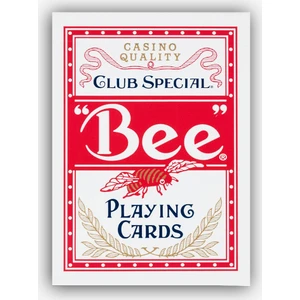 Bee Kırmızı Oyun Kağıdı İskambil Destesi