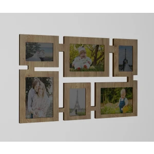 TDM Mobilya Ahşap Aile Fotoğraf  Çerçevesi 04325
