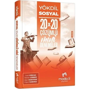 Yayınları YÖKDİL Sosyal Bilimler 20×20 Mini Denemeler