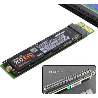 Alfais 4396 NGFF M-Key Nvme AHCI SSD To Pci-E 3.0 1x 960 Evo Fiyatı