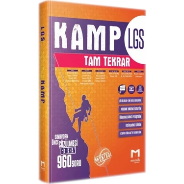 Mozaik Yayınları 8. Sınıf LGS Kamp Tam