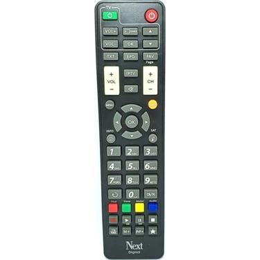 Next Digital Akıllı Kumanda Siyah Programlanabilir Uzaktan Kumanda Next Modelleri ile