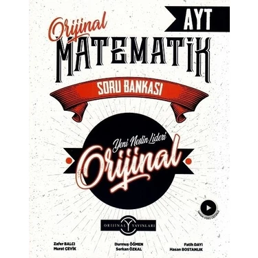 Orijinal Yayınları  AYT Matematik Soru