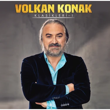 Volkan Klasikleri Plak - Volkan Konak Halk Müziği 33 Plak Türü DMC