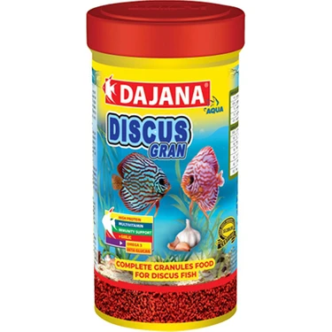 Dajana Discus Garlic Gran Premium Sarımsaklı Discus Yemi 100 Ml 30