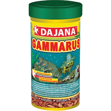 Dajana Gammarus Sürüngen ve Kaplumbağa Yemi 100 Ml Yüksek Kalsiyum ve Protein