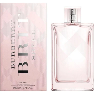 Burberry Brit Sheer Edt 200 ml Kad n Parf m Fiyat