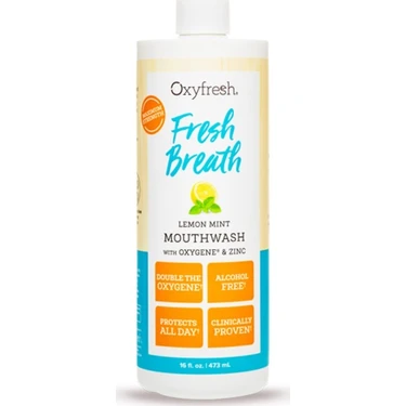 Oxyfresh Nane Limon Ağız Gargarası 473 ml Antibakteriyel Etki ile Ağız Sağlığını