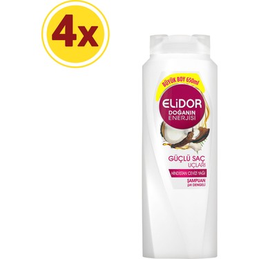 Elidor Doganin Enerjisi Guclu Sac Uclari Sampuan 650 Ml X 4 Fiyati Elidor Doganin Enerjisi Guclu Sac Uclari Sampuan 650 Ml X 4 Fiyati