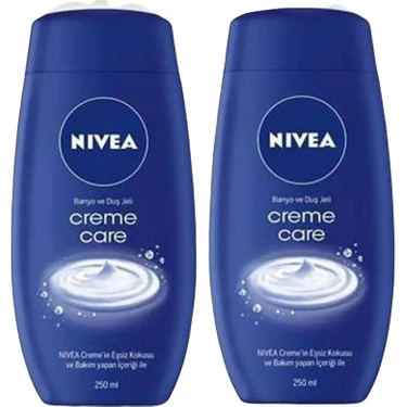 Nivea Creme Care 2'li Banyo ve Duş Jeli 250