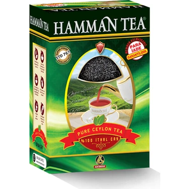 Hamman Ceylon Tea Seylan Dökme Siyah Çay 800 gr - %100 Saf ve Doğal, Sri Lanka