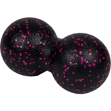 Actifoam Peanut Lacrosse Massage Ball Fıstık Masaj Topu Siyah + Pembe Orta