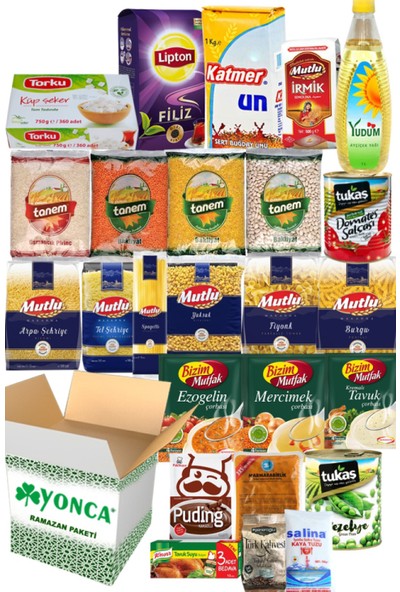 Yeni yıla azıcık zaman kaldı. evinizde dostlarınız ya da aileniz ile Erzak Paketi Ramazan Paketi ve Malzemeleri - Hepsiburada.com