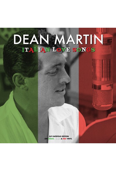 Dean Martın - Italian Love Songs (3 Yeşil,beyaz,kırmızı LP)