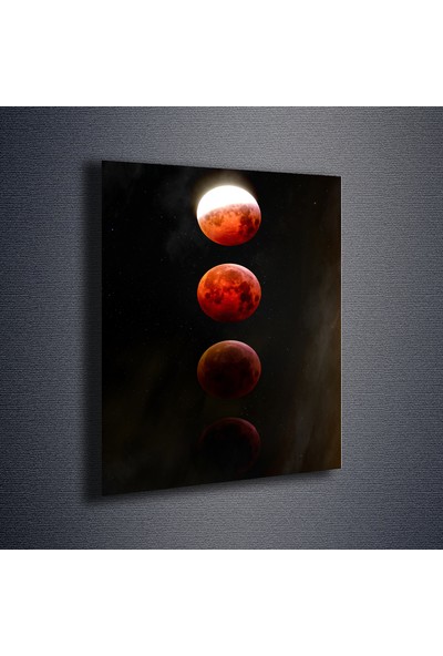 Ece Dizayn Moon Cam Tablo 50 x 70 cm