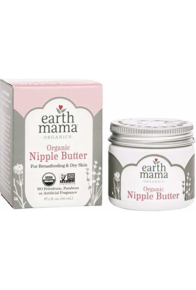 Earth Mama Organic Nipple Butter Göğüs Ucu Kremi