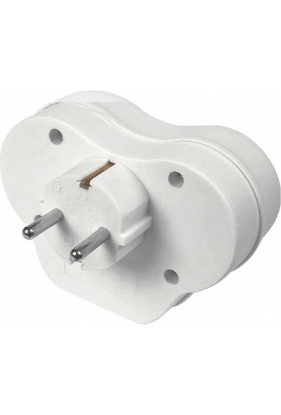 Viko Ikili Topraklı ve USB Çıkışlı Fiş Priz (1.1 Amper) - Beyaz