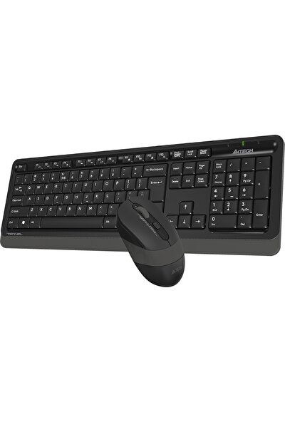 A4Tech FG1010 USB Kablosuz Multimedia Klavye + Mouse Set Gri