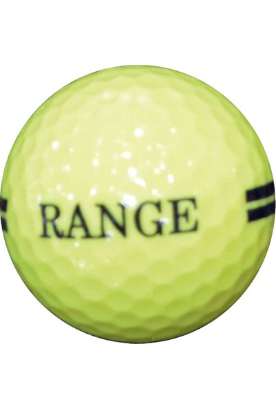 Golf Topu 12 Adet - Range (Sarı)