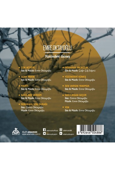 Emre Oktayoğlu - Yüzündeki Güneş (CD)